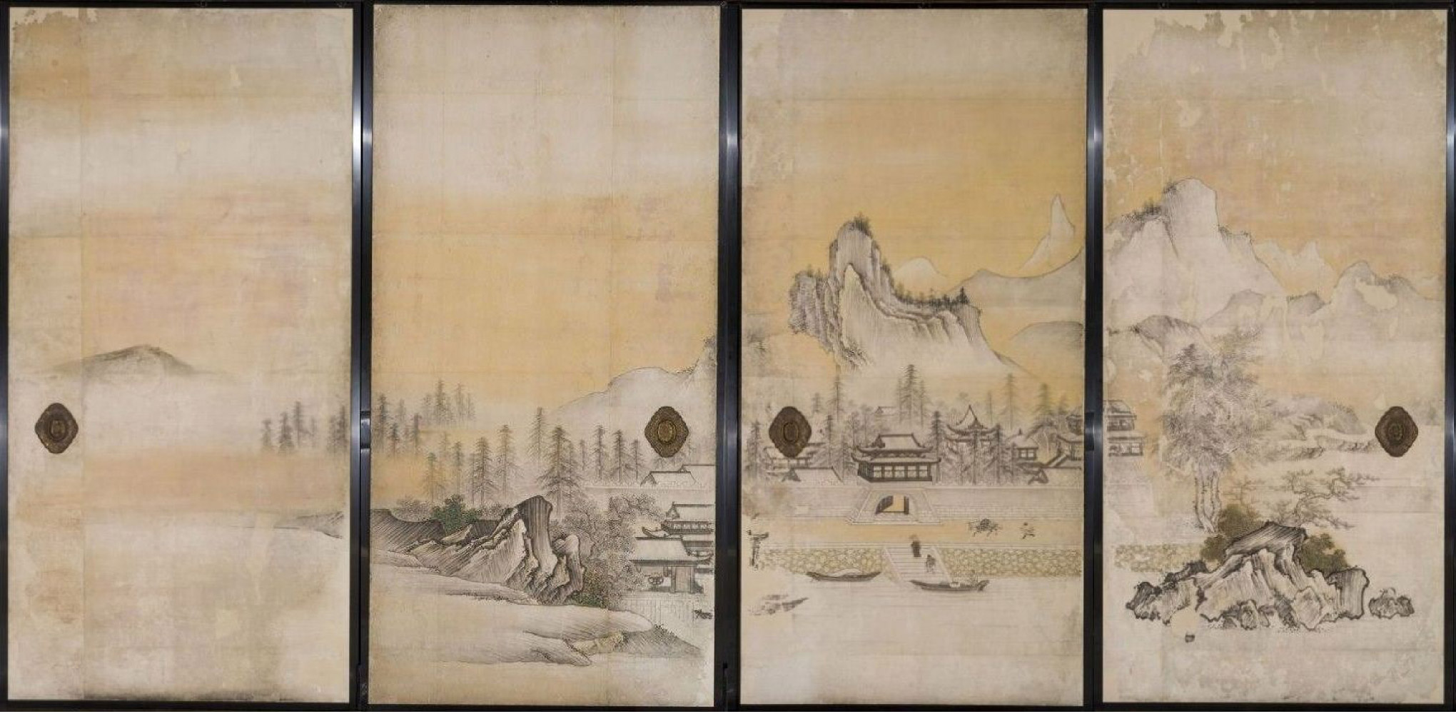 正伝寺 京都 |【重要文化財】襖絵・狩野山楽筆 写真01